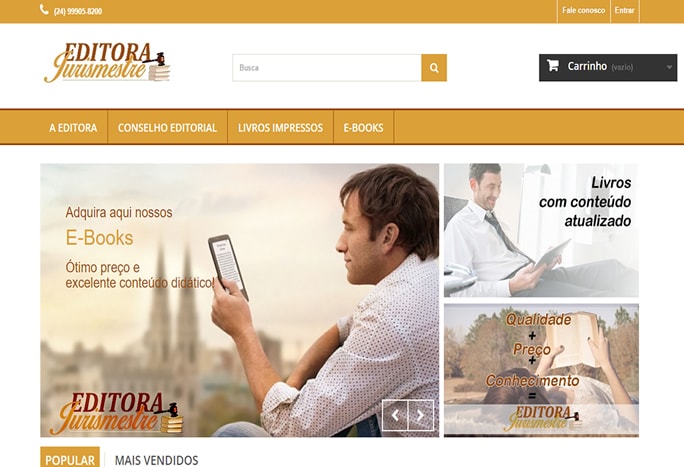 Loja Virtual - Editora Jurismestre